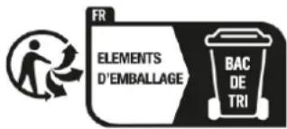FR ELEMENTS D'EMBALLAGE BAC DE TRI