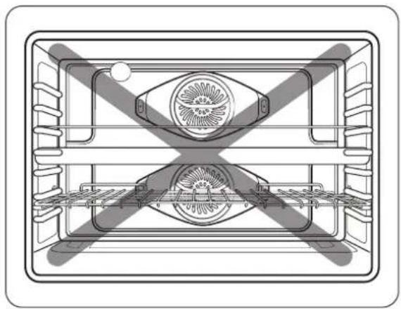 Top-down schematic of a double-chamber air vent system with fan and vent, no text or symbols present