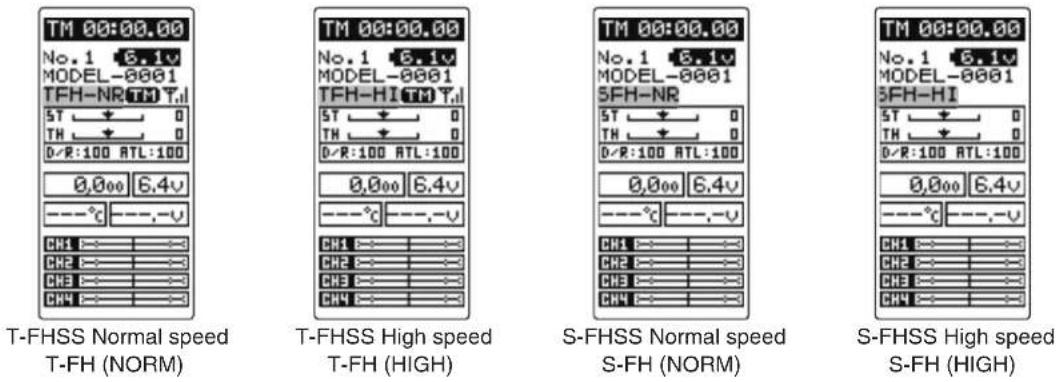 FUTABA T4PV - Receiver Type Check (RX MODE) - 1