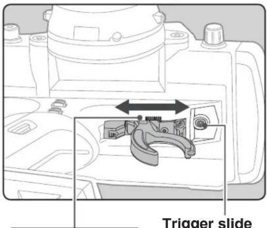 Trigger slide