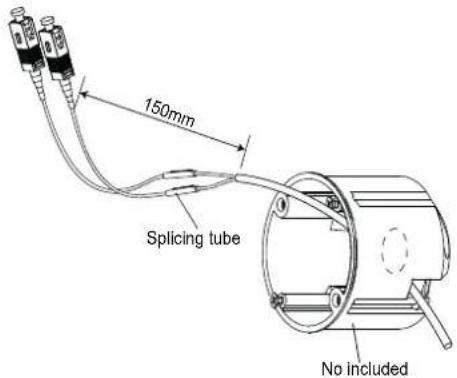 150mm Splicing tube No included