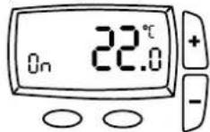 Drayton Digistat+1 - Changing the On Temperature - 1