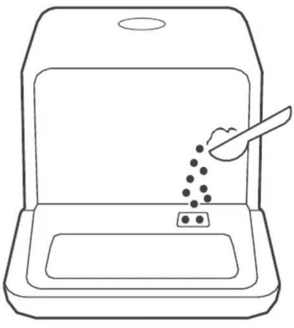 Helkama HAP420C - Pesuaineen lisääminen - 1