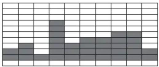 Grid pattern with gray rectangular blocks on white background (no text or symbols)