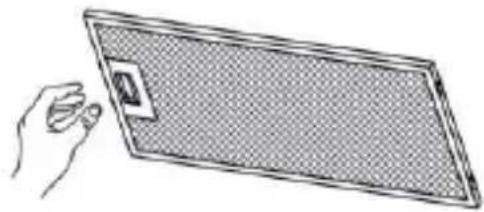 ROSIERES RDG6CBHT - Filtre en aluminium - 1