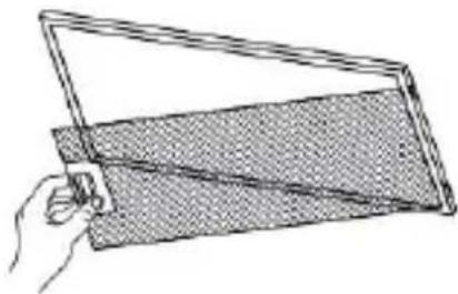 ROSIERES RDG6CBHT - Démontage des filtres en aluminium - 1
