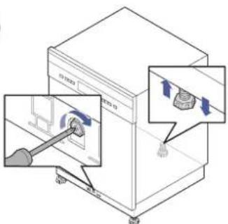 Elvita CDM6601V - Aseta kone vaakasuoraan - 1