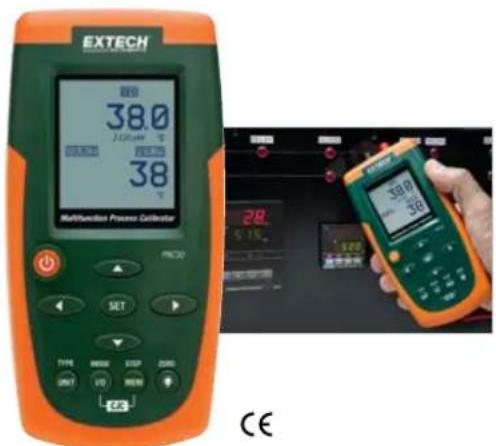 EXTECH 38.0 JUN-1994 38 Multifunction Process Calculator 28 5.1% 38 38 CE