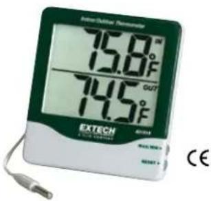 Ameri-Üdther Thermometer 75.8°F 74.5°F OUT EXTECH 2013-06-24 CE