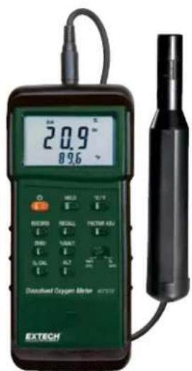 20.9 89.6 EXTECH Disturbed Oxygen Meter EXTECH