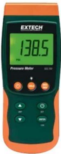 EXTECH Pressure Meter 138.5 PUM 600,100 OFF SET ENTER ON