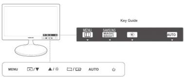 Guide des touches MENU SAMSUNG MAINTIEN AUTO MENU AUTO