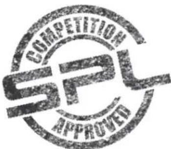 COMPETITION SPL APPROVED