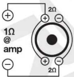 1Ω @ amp -