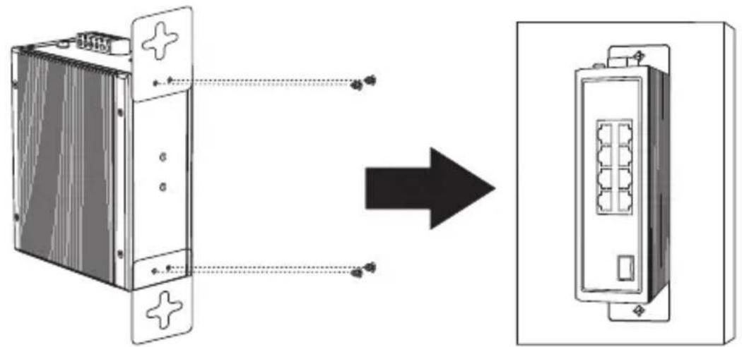 TRENDNET TI-BG50611 - Instructions de fixation murale - 1