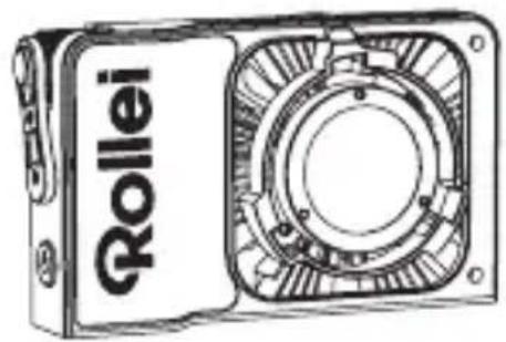 Illustration of a Rollei camera module with no visible text or symbols on the device body