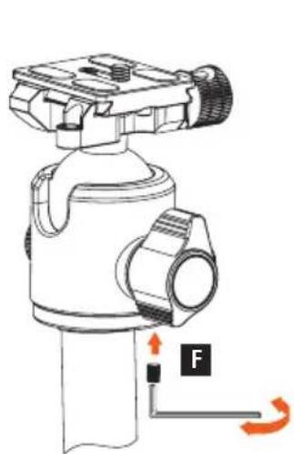 Technical line drawing of a mechanical valve or fitting with no visible text or symbols