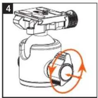 Diagram of a valve mechanism with orange circular motion arrows indicating rotational flow (no text or labels)