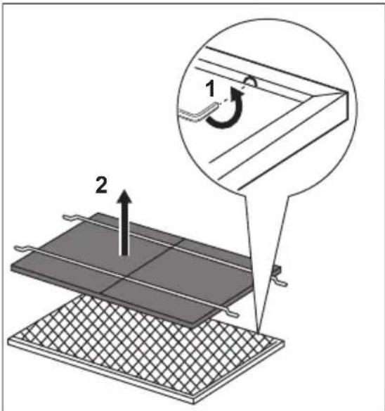 AEG NDC7791SW - Byta kolfiltret – tillval - 3