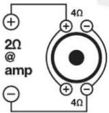 2Ω @ amp -