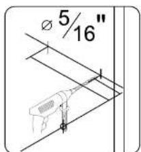 Ø 5/16"