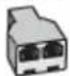 HP Smart Tank 7602 - Shared voice/fax line with computer dial-up modem and answering machine - 2