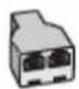 HP Smart Tank 7602 - Case K: Shared voice/fax line with computer dial-up modem and voice mail - 2