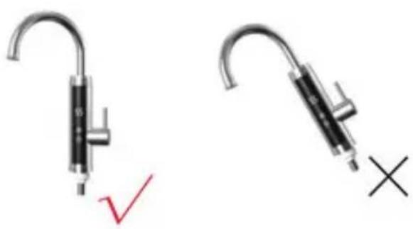 Diagram showing two mechanical components with checkmark and cross symbols, likely indicating inspection or validation status.