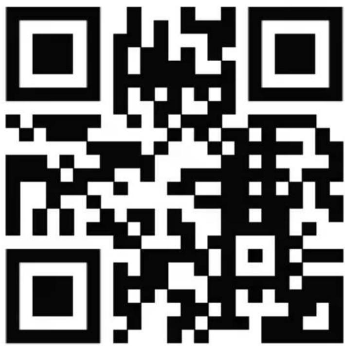 Black and white QR code image, scannable for digital information retrieval