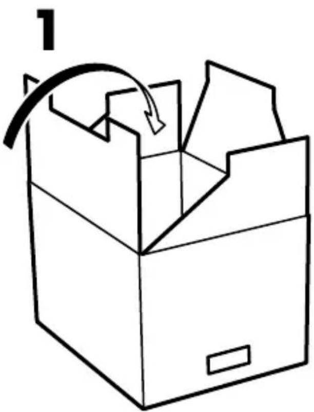 Simple line drawing of a box with an arrow pointing to the top-right corner (no text or symbols)