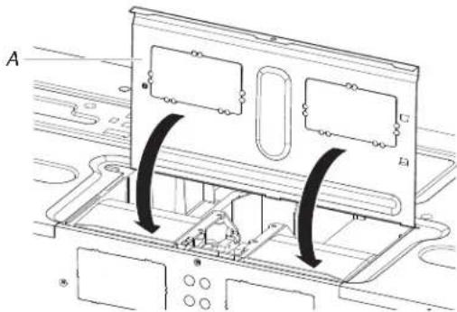 WHIRLPOOL WMMS3230SW - Cómo girar el motor del soplador para la instalación de ventilación a través de la pared - 12