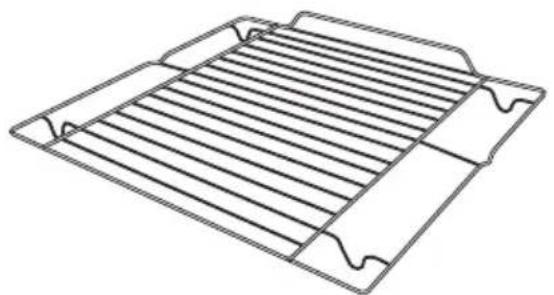 Technical line drawing of a rectangular grid structure with no text or symbols
