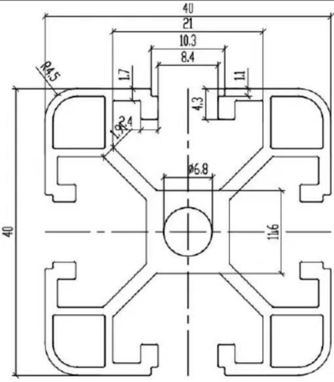 Vevor 2020-150-10 - LINEARSCHIENE AUS EXTRUDIERTEM ALUMINIUM – BENUTZERHANDBUCH - 5