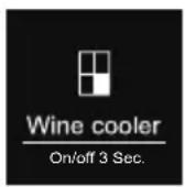 Point POSBSW7595EBN - Changing Wine cooler temperature: - 1