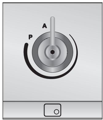 SMEG CE6IMX - MANETTE DES COMMANDES DU PLAN DE CUISSON - 2