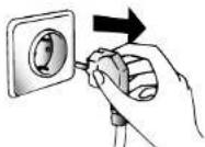 HOOVER WDYN 654D-30S - ATTENTION : PENDANT LE LAVAGE, L'EAU PEUT ATTEINDRE 90°C. - 1