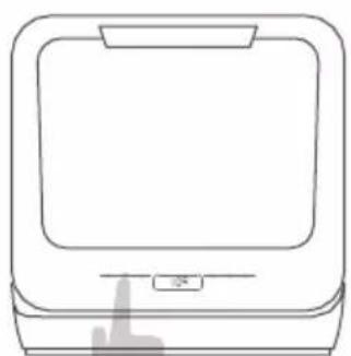 Line drawing of a computer monitor with a scroll wheel and mouse pointer (no text or symbols).