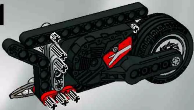 3D cutaway illustration of a mechanical assembly with labeled parts (no text or symbols)
