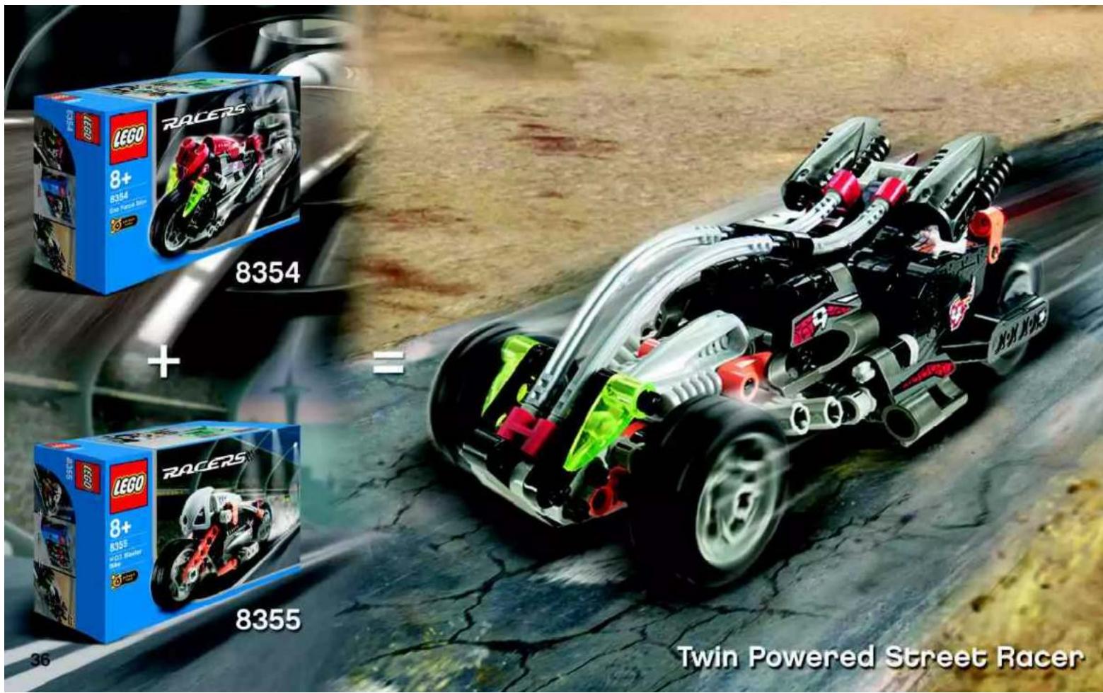 8354 + 8355 36 Twin Powered Street Racer