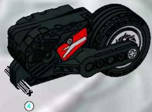 Illustration of a mechanical assembly with gears and a red-and-white component (no text or symbols)