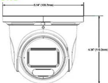 9.14" (130.7mm) 9.34" (110.3mm)