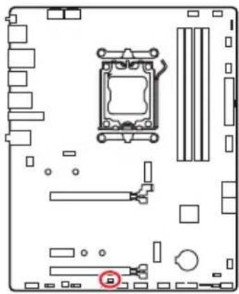 MSI PRO B850-S WIFI6E - JCI1: 机箱入侵检测接口 - 1