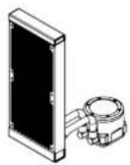 THERMALTAKE Toughliquid 240 EX Pro ARGB Sync - Parts List - 1