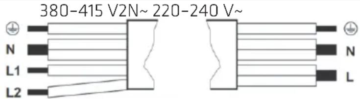 Point POBO780I4B - Keittotason kytkeminen sähköverkkoon - 3