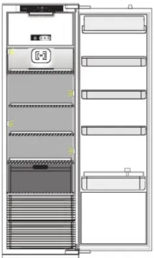 WHIRLPOOL WHSD 18A073C1 - Зберігання свіжих продуктів і напоїв - 1