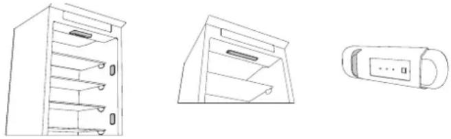 WHIRLPOOL WHSD 18A073C1 - LED-ljósaperan fjarlægð (eftir gerð) - 3