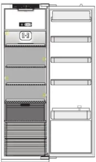 WHIRLPOOL WHSD 18A073C1 - Жаңы тамакты жана ичимдиктерди кантип сактоо керек - 1