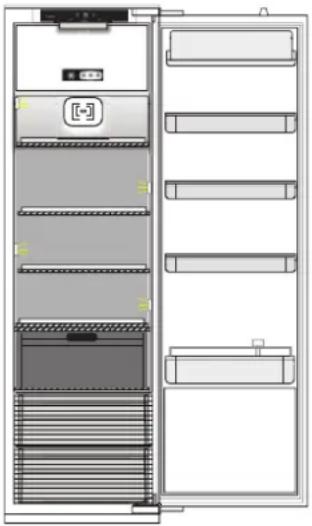 WHIRLPOOL WHSD 18A073C1 - Kā uzglabāt svaigus pārtikas produktus un dzērienus - 1