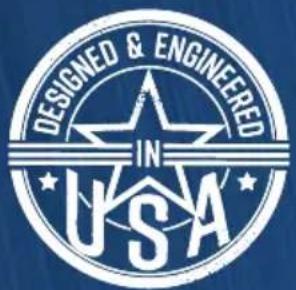 DESIGNED & ENGINEERED IN USA