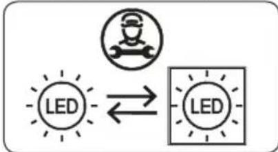 Point KI3795E - LED-valon vaihtaminen - 2